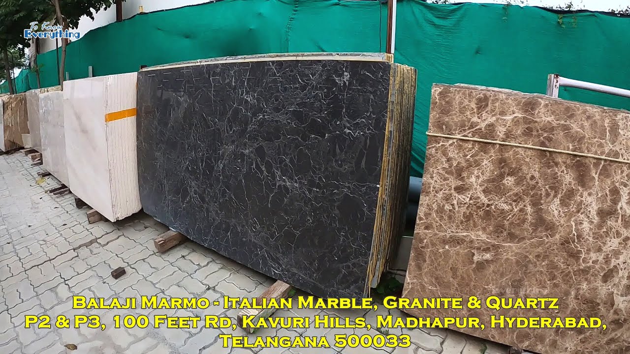 Imported Marbles | Biggest Marble Store in Hyderabad | Shri Balaji Marmo | Italian Marble | Granite