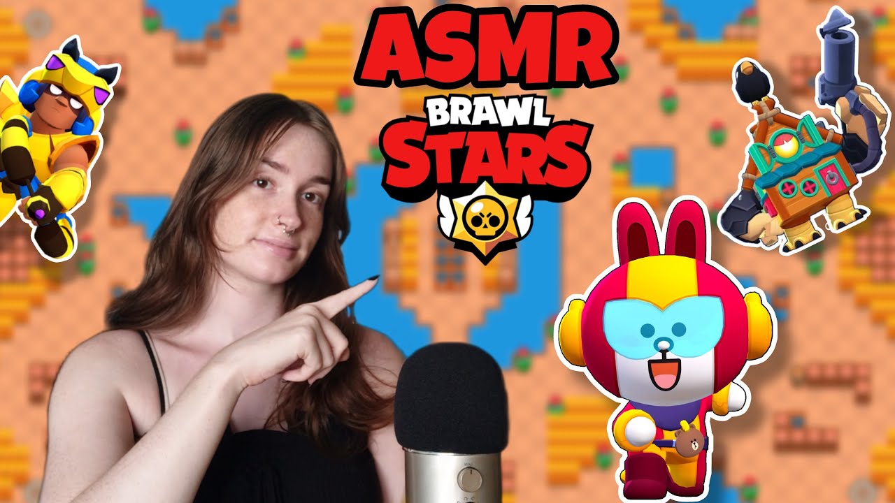 JE VOUS MONTRE MON CASIER DE SKINS BRAWLSTARS 🤠 - ASMR FR