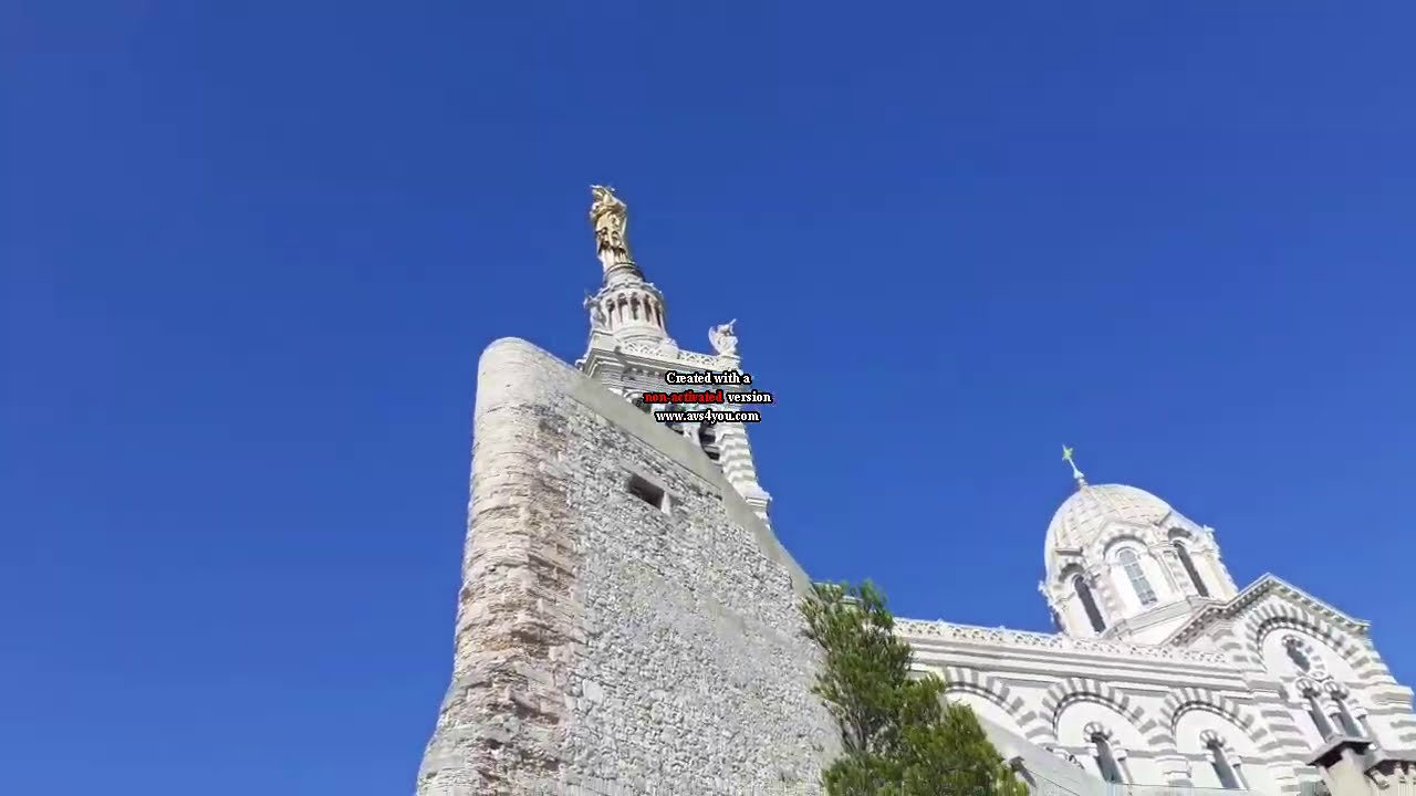 Notre Dame de Garde /la Bonne Mère Marseille /كنيسة نوتردام فرنسا