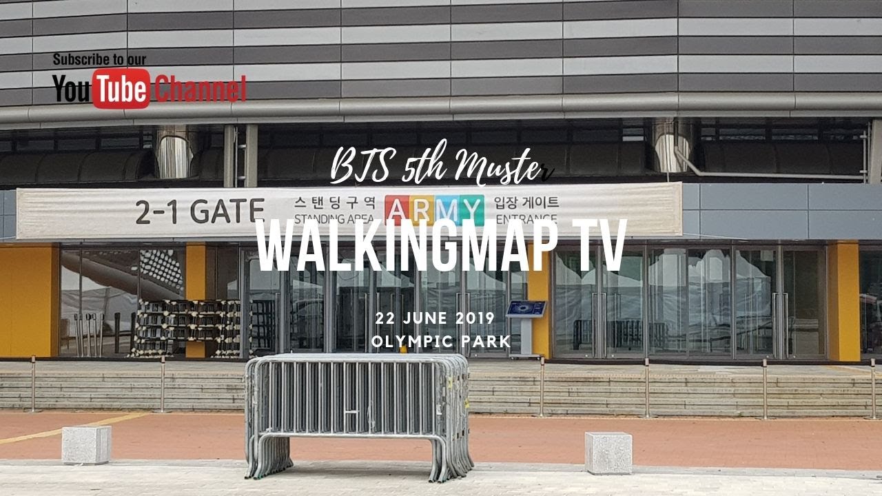 KSPO DOME, Seoul Korea (From Olympic Park Station) - BTS Fan Meeting Spot / 5TH MUSTER Seoul / BTS서울