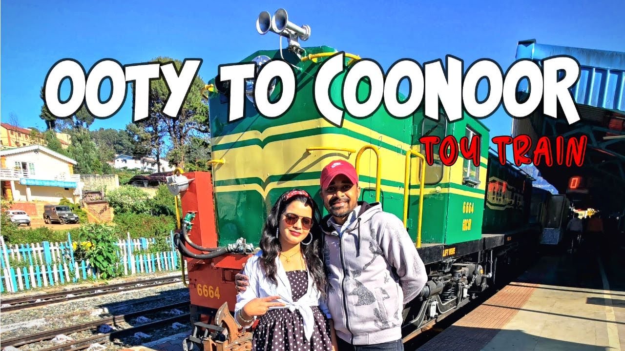 Ooty To Coonoor | Toy Train | Best Place To Visit In Tamilnadu | Entertainment Lovers Vlog