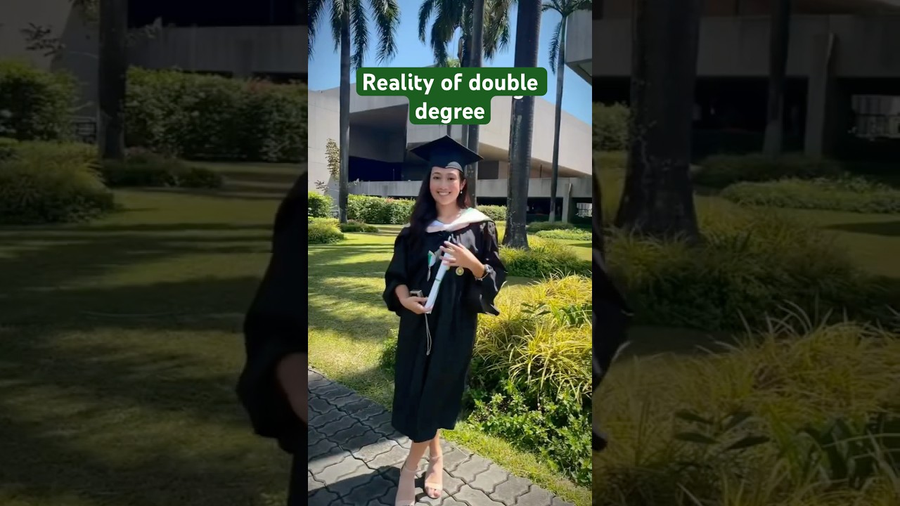Reality of double degree and lessons I learned along the way 💚👩🏻&zwj;🎓 #dlsu #liacom #doubledegree