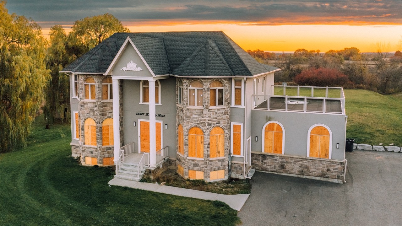 FORCED OUT! This Mansion Sit ABANDONED Just 7 Years After it Was Built - What Happened Here???