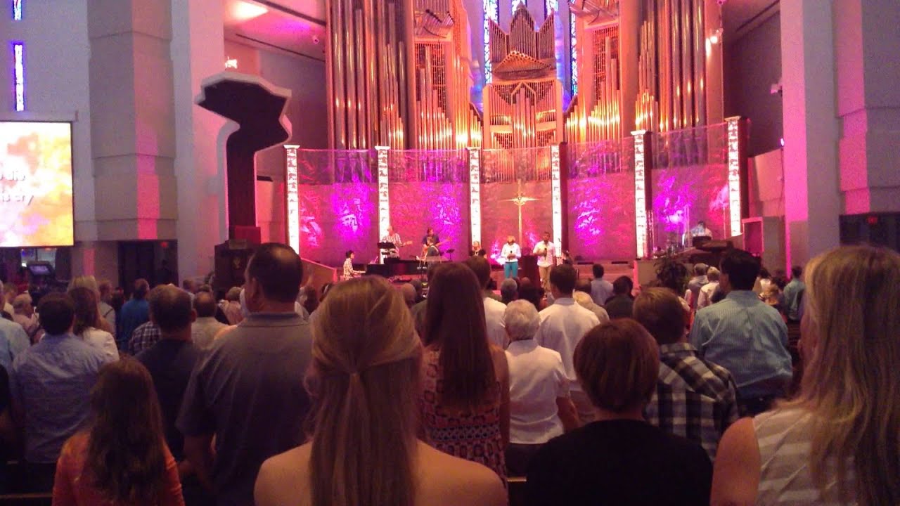 Hallelujah, What a Savior - Coral Ridge PC Church band, pipe organ and chorus