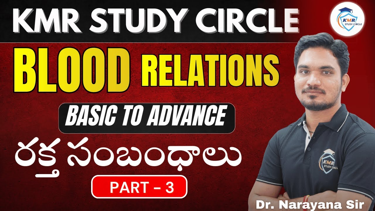 Blood Relations (రక్త సంబంధాలు) Part–3 | Reasoning Tricks for TSPSC & APPSC