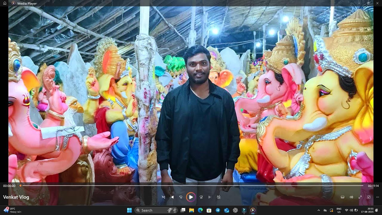 Inside Ganesh Idol Making in Tupran | Ganesh Chaturthi Special Vlog 2025