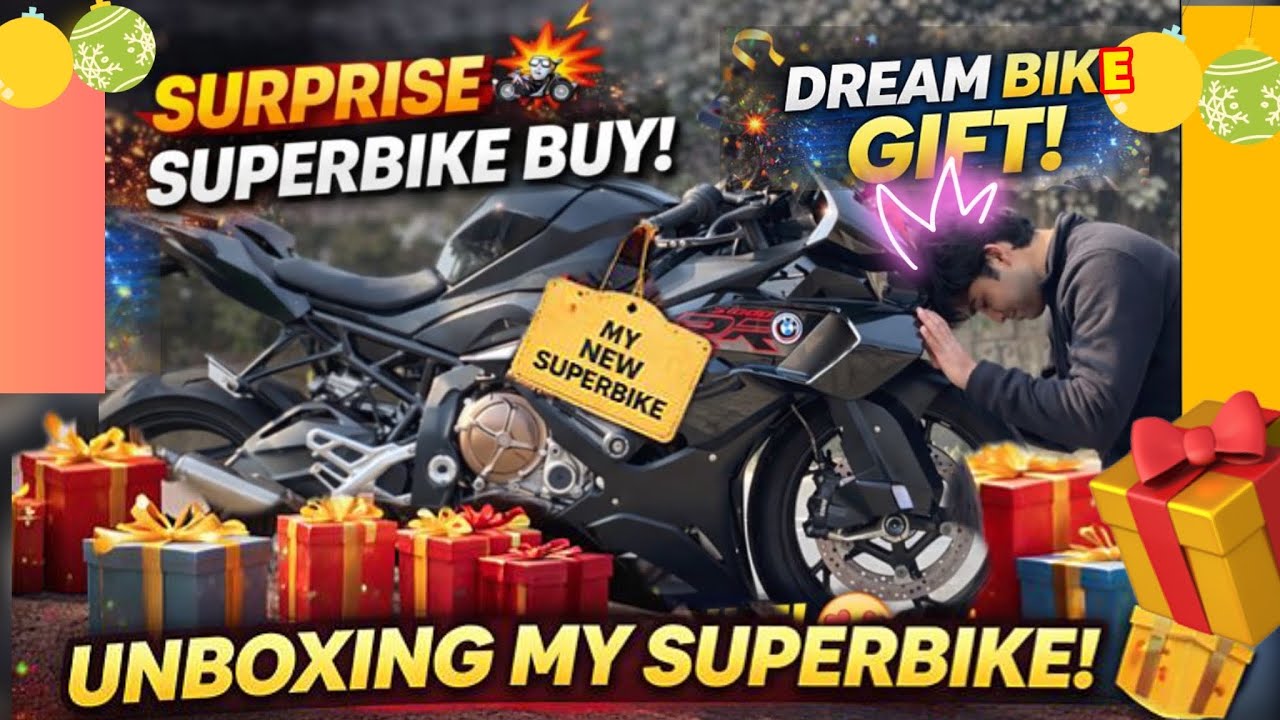 New Superbike Surprise Delivery 🎉 | Emotional Moment ❤️