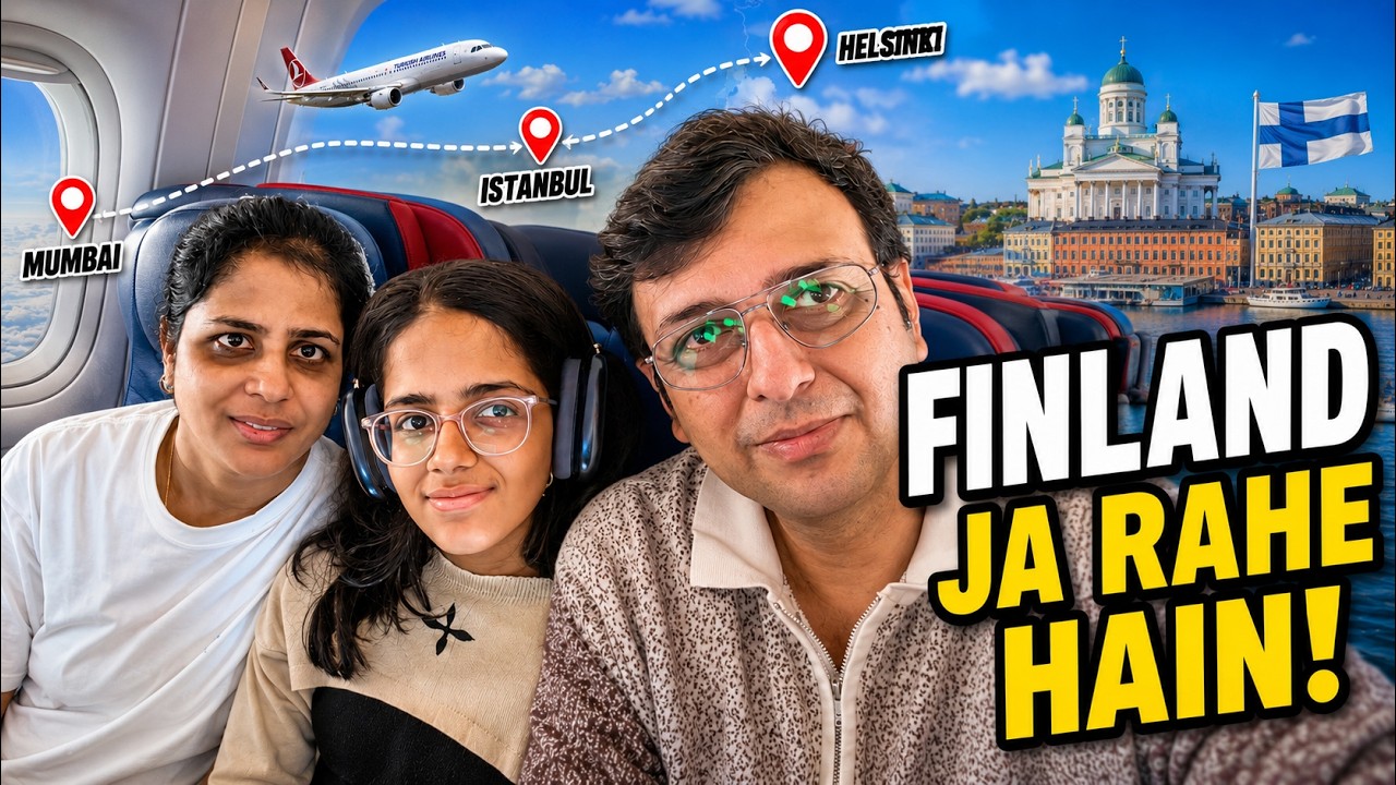Mumbai to Finland 🇫🇮 | Turkish Airlines via Istanbul