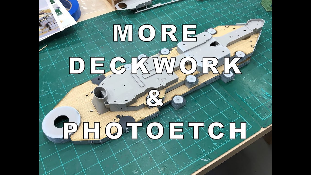 1/200 Missouri By Trumpeter Build Video #11