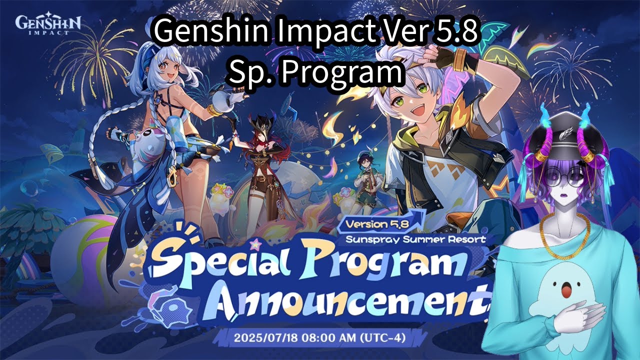 Genshin Impact 5.8 Special Program Live Reaction!