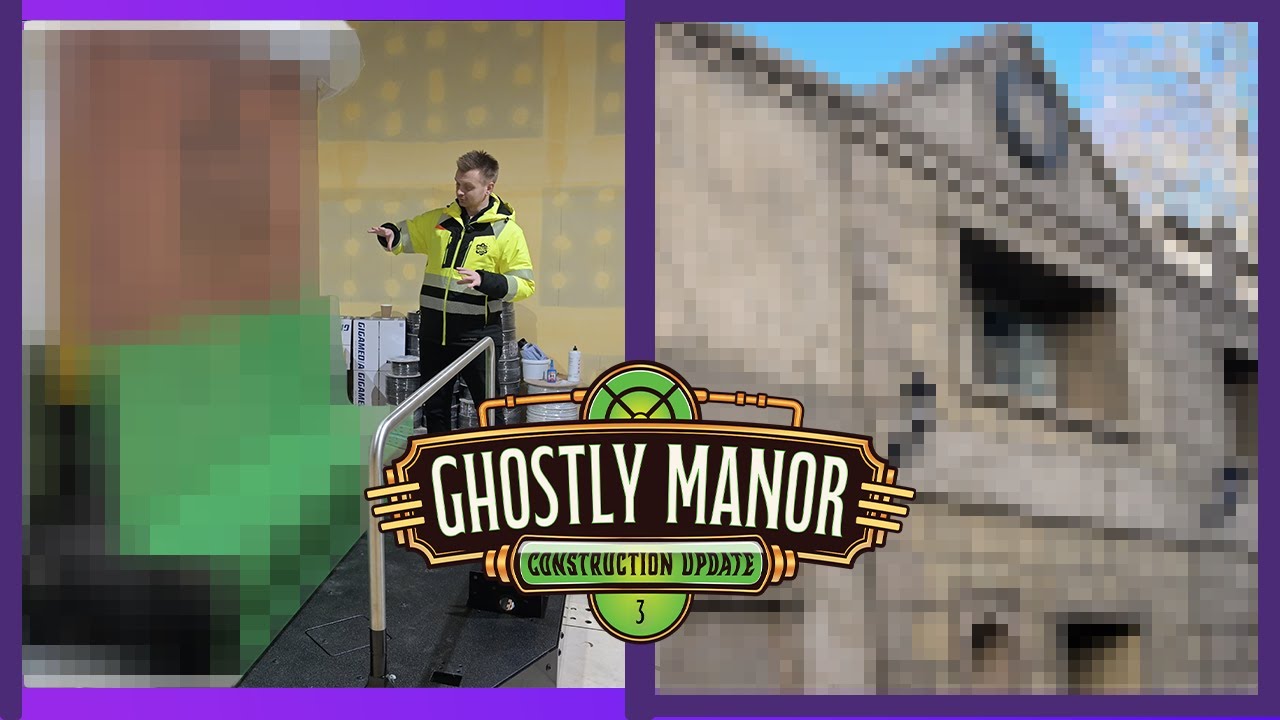 SECRETS REVEALED... 👻 Ghostly Manor Construction Update #3 Awaits 🚧