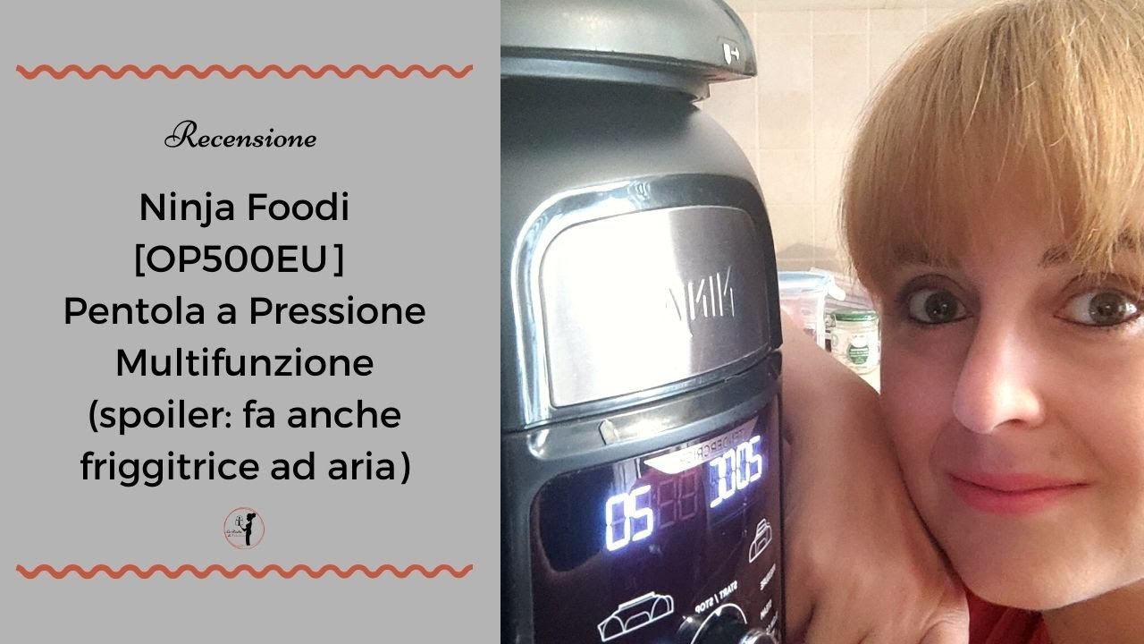 È il momento di parlarvi della mia pentola a pressione elettrica che fa anche da friggitrice ad aria