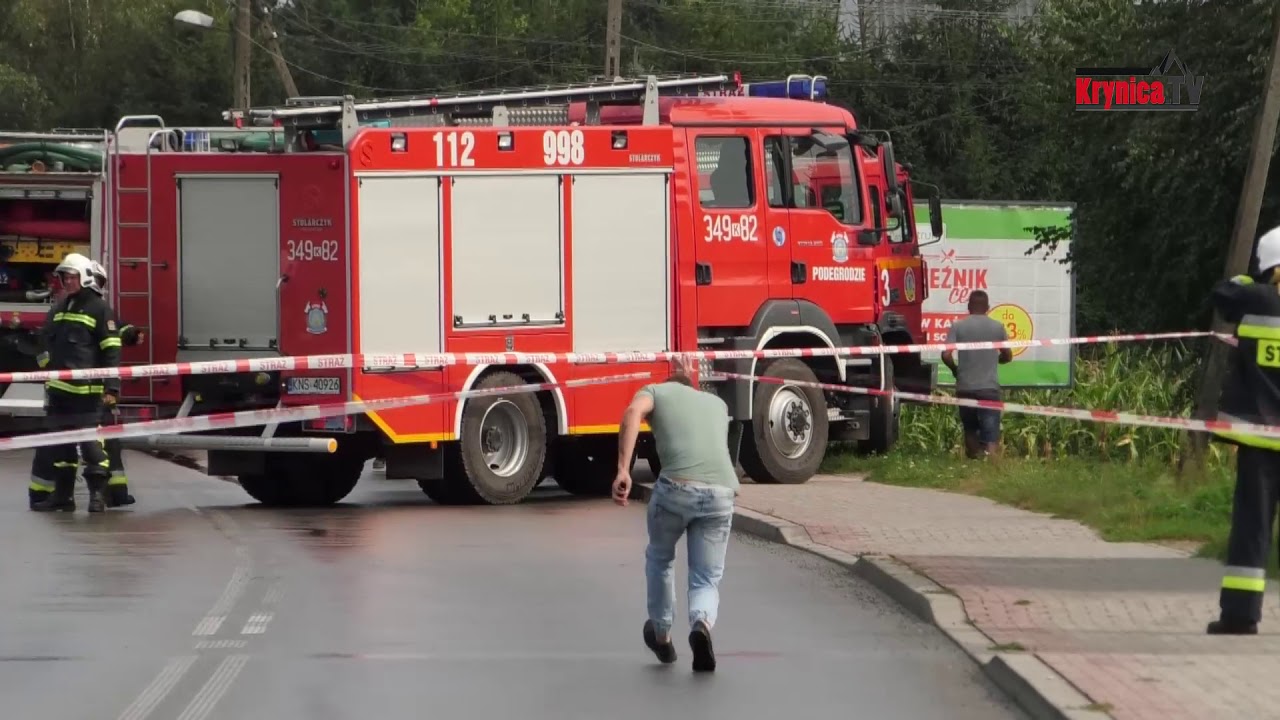 Świniarsko wypadek (2 wrzesień 2019) - 29 osób rannych, śmigłowce LPR w akcji