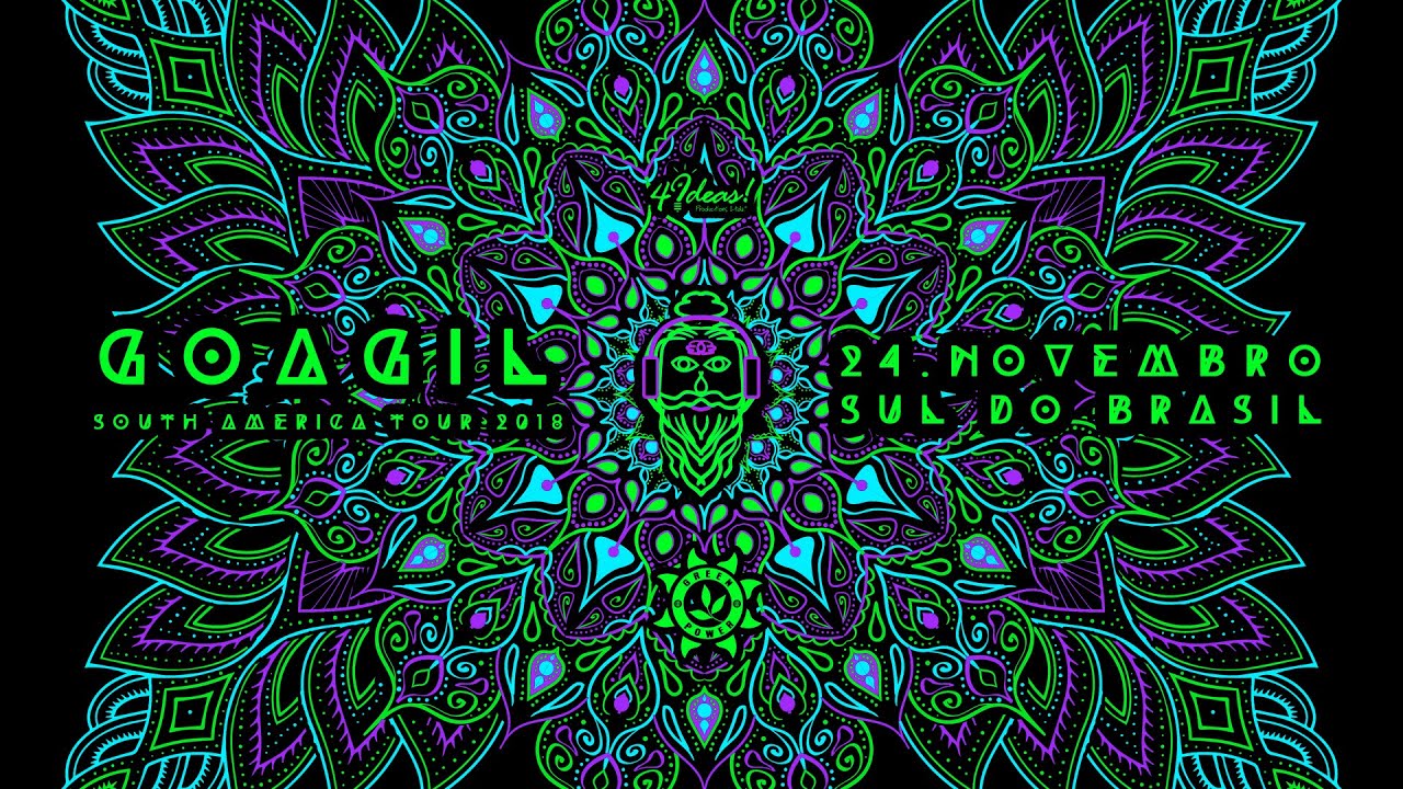Green Dark Power Ritual Goa Gil @ Canyons SC-RS (2018)