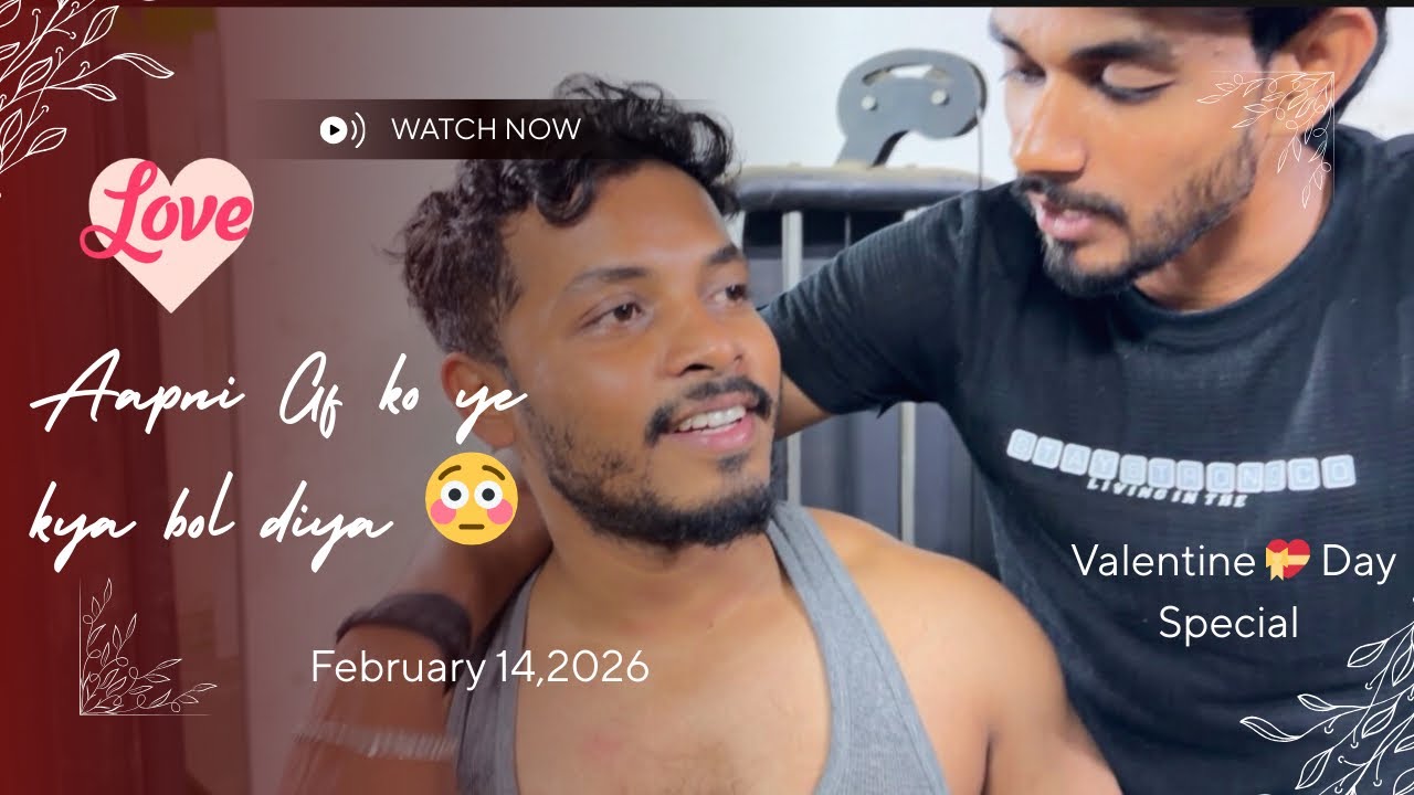 Dhamu Sir Ka Valentine Surprise ❤️ | GF Shocked!