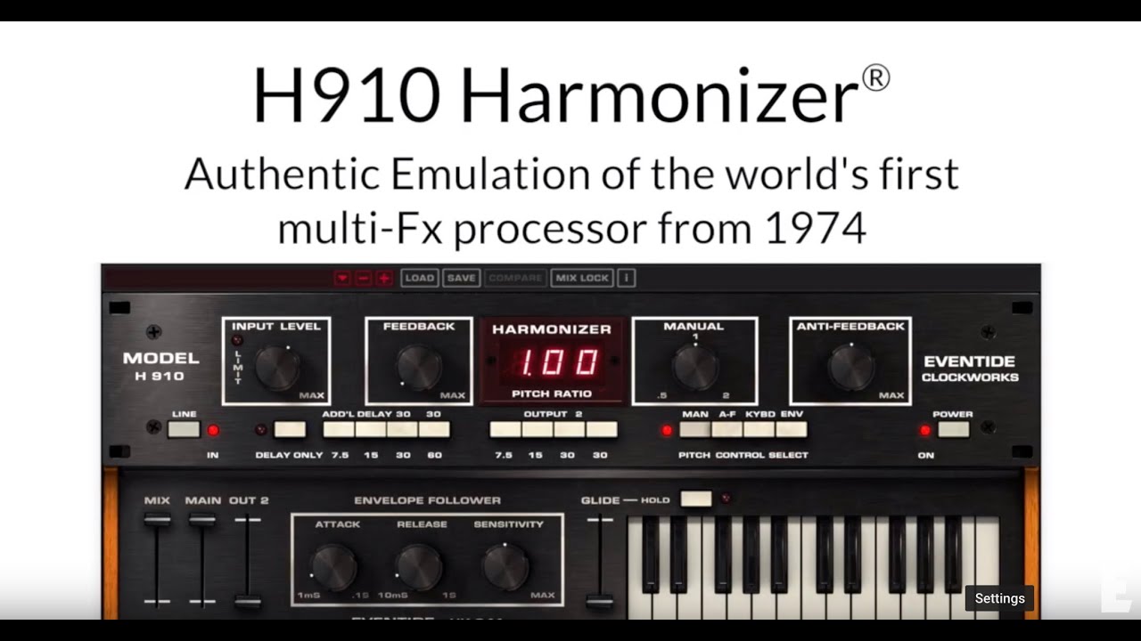 What makes the Eventide H910 Harmonizer&reg; plug-in so special?
