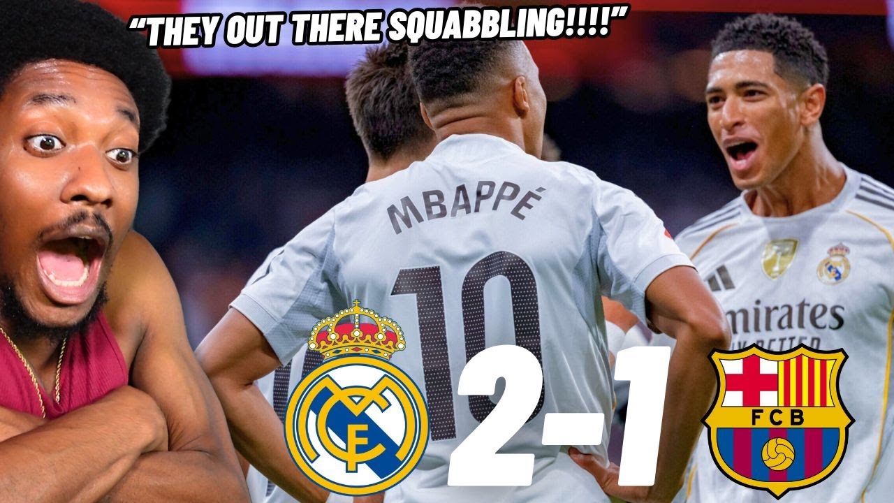 LAMINE YAMAL WENT OUT SAD!!! 😭 | Real Madrid 2-1 Barcelona El Clasico LIVE Reaction
