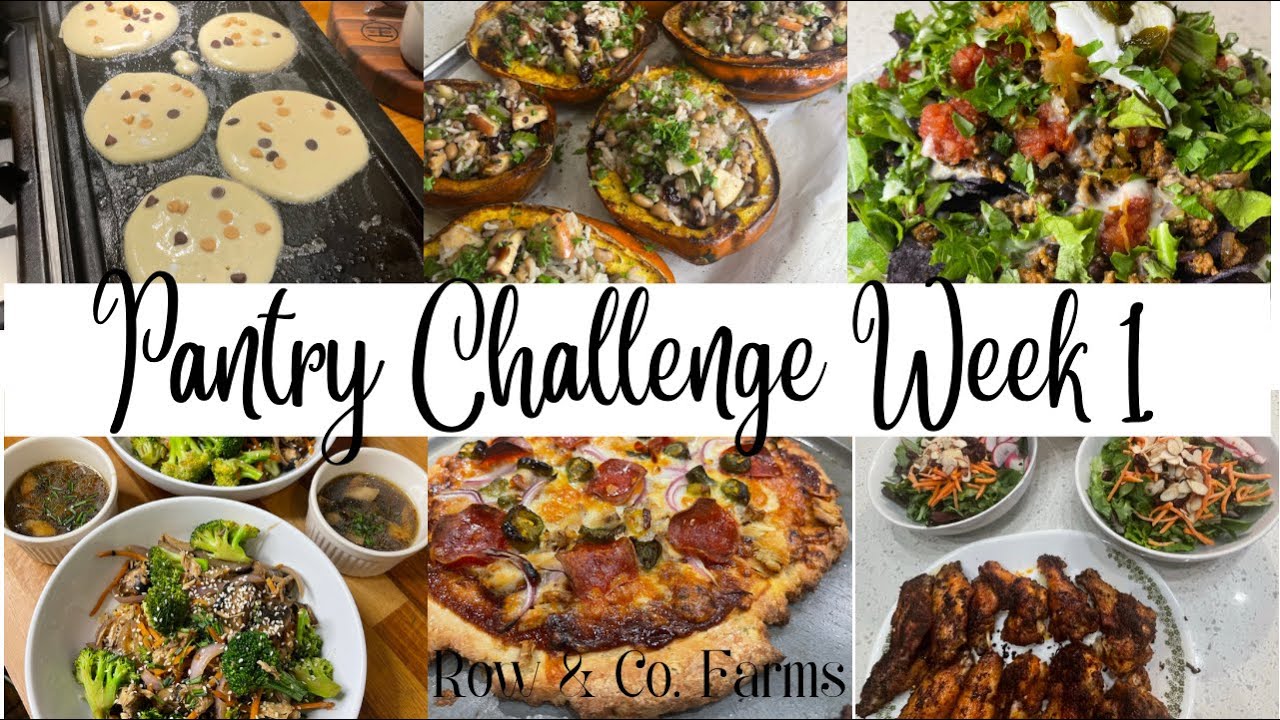 PANTRY CHALLENGE WEEK 1| 