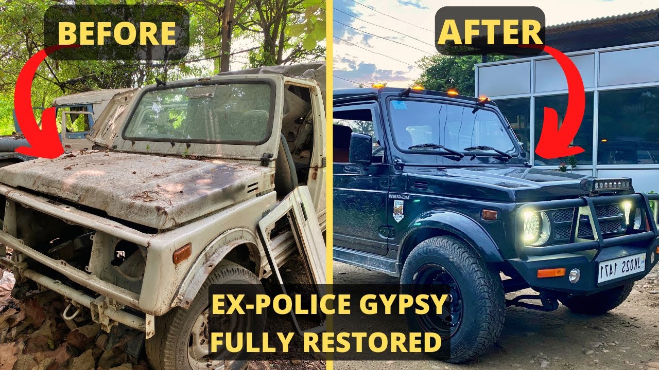 2003 EX POLICE GYPSY FULL RESTORATION | BYC JAMMU