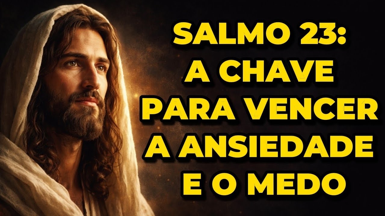 O SEGREDO DO SALMO 23: A CHAVE PARA VENCER A ANSIEDADE E O MEDO