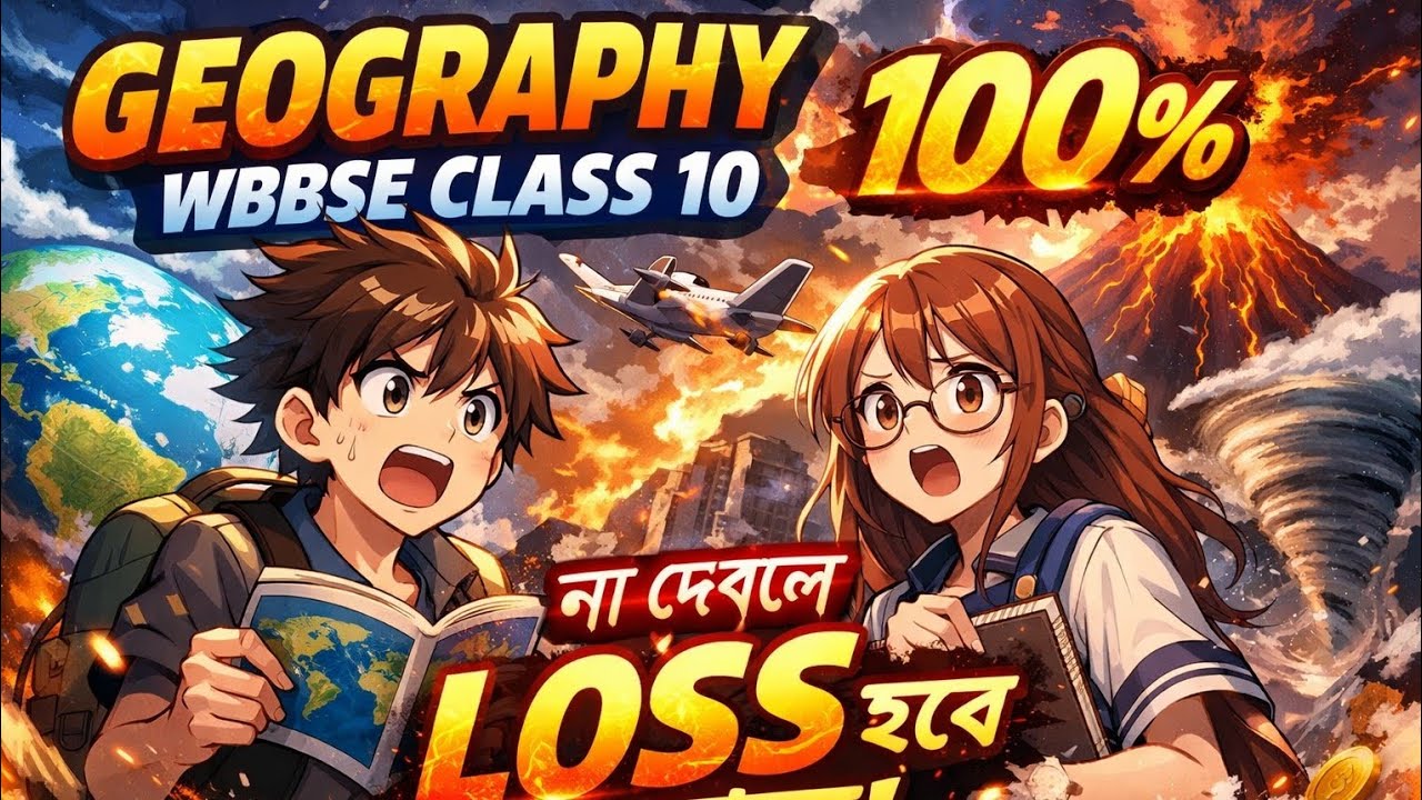 🚨 Class 10 Geography WBBSE | এই Video না দেখলে Exam-এ বিপদ! 💀🔥3️⃣