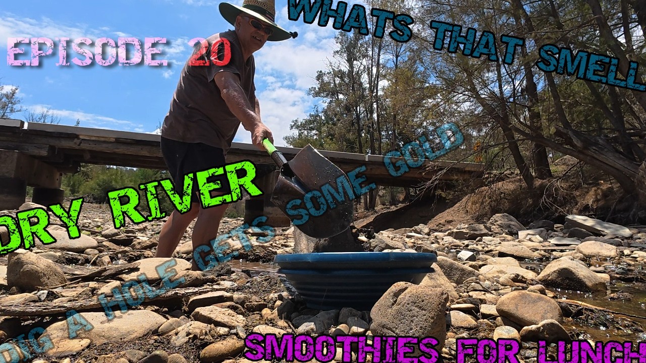 Episode 20 Gold prospecting | Sofala | Turon River | Panning