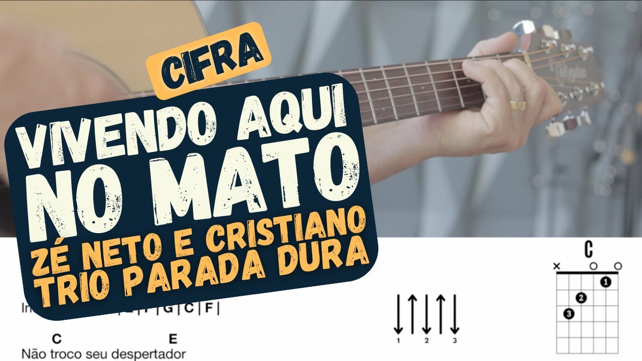 Vivendo Aqui no Mato - Aprender a tocar - Cifra - Alexandre Engler