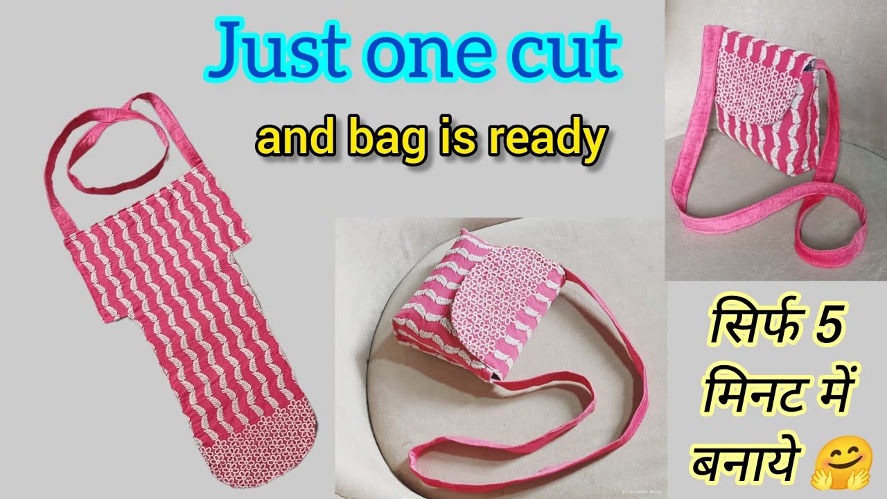 New Trick-sling bag marking at home Bag cutting and stitching/ Handbag/ Side #bag