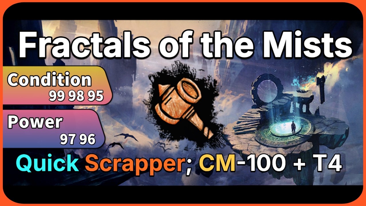 [Guild Wars 2] 260205 Fractal; Quick Scrapper; CM-100 + T4