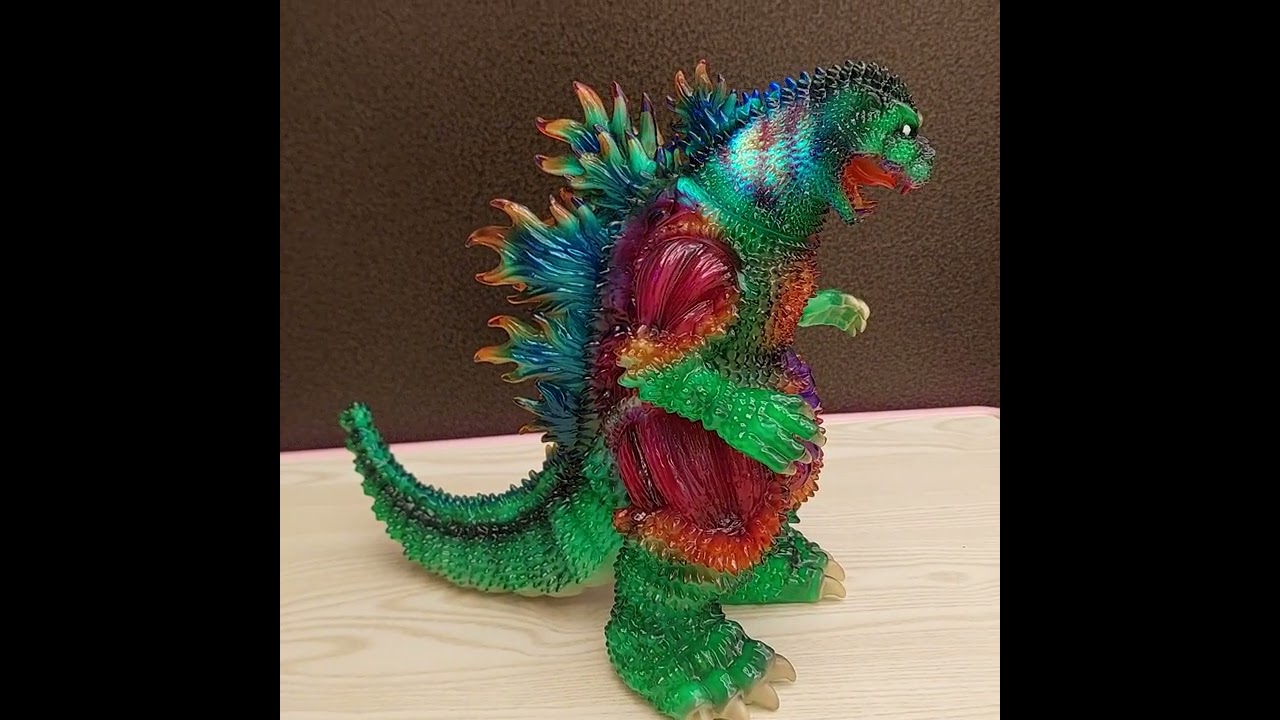 赤目天使狂人會 殭屍哥吉拉 Godzilla 蓄光 zombielah #39