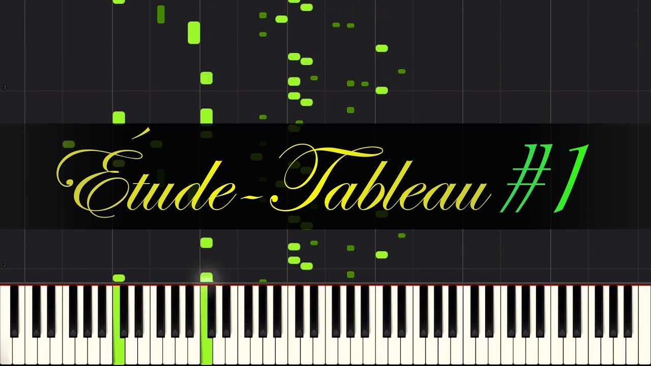 Étude-Tableau, Op.39 No.1 // RACHMANINOFF