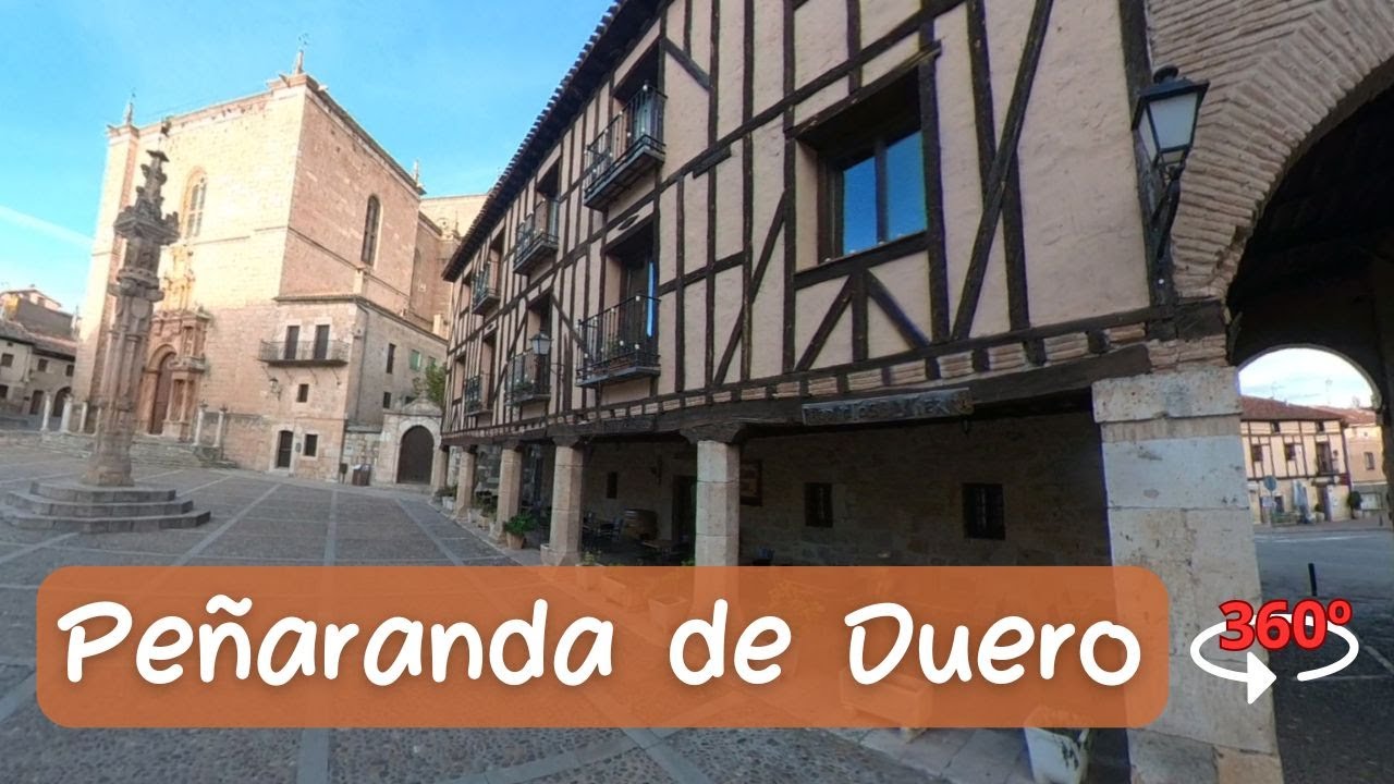 Peñaranda de Duero, Burgos. 360º 4K.
