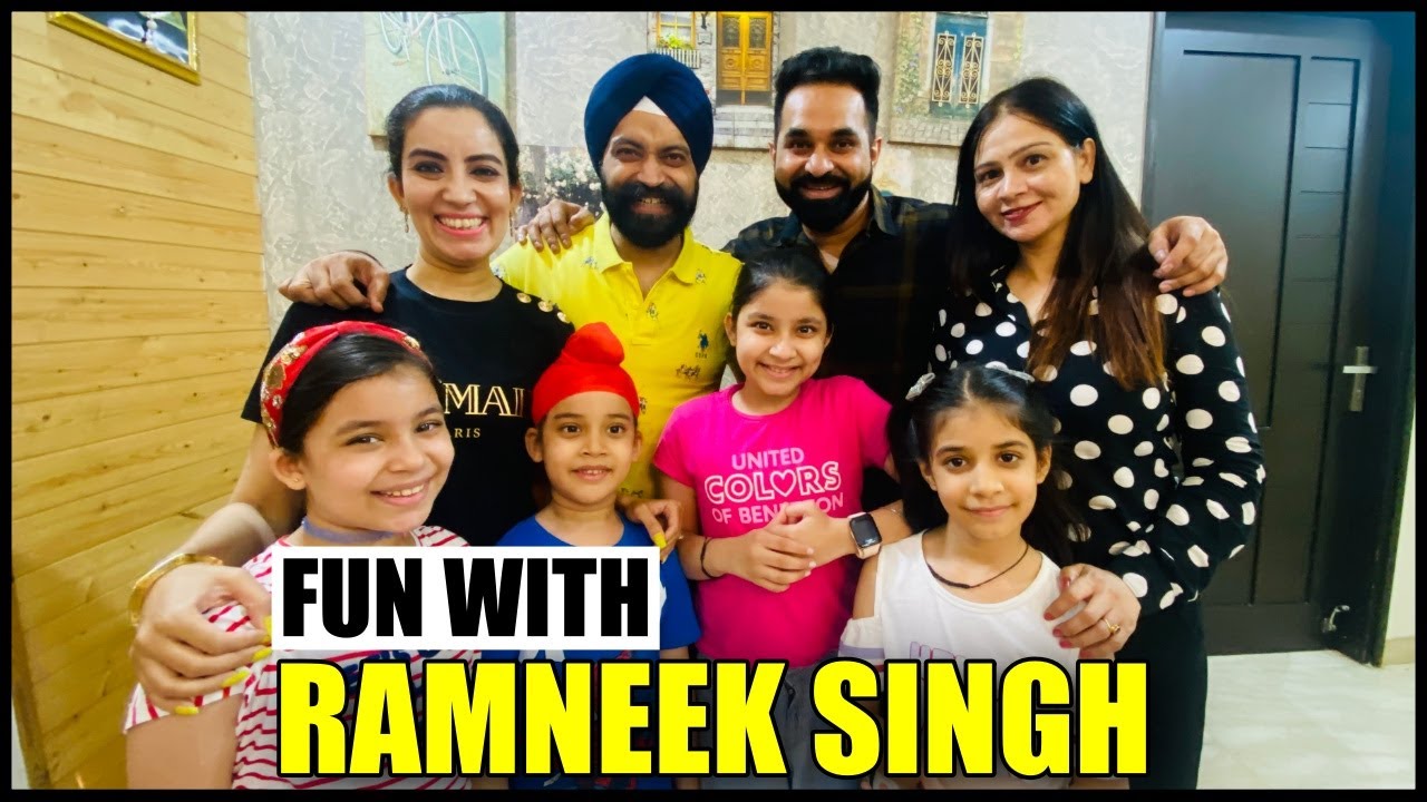 Our First Vlog with @RamneekSingh1313 | Family Video | Harpreet SDC