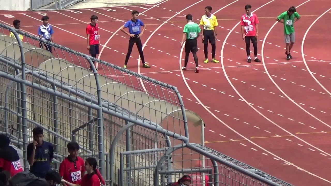 lumba lari 100m lelaki group A - Kejohanan Sukan 2022 - SMK Seri Hartamas (SMKSH)