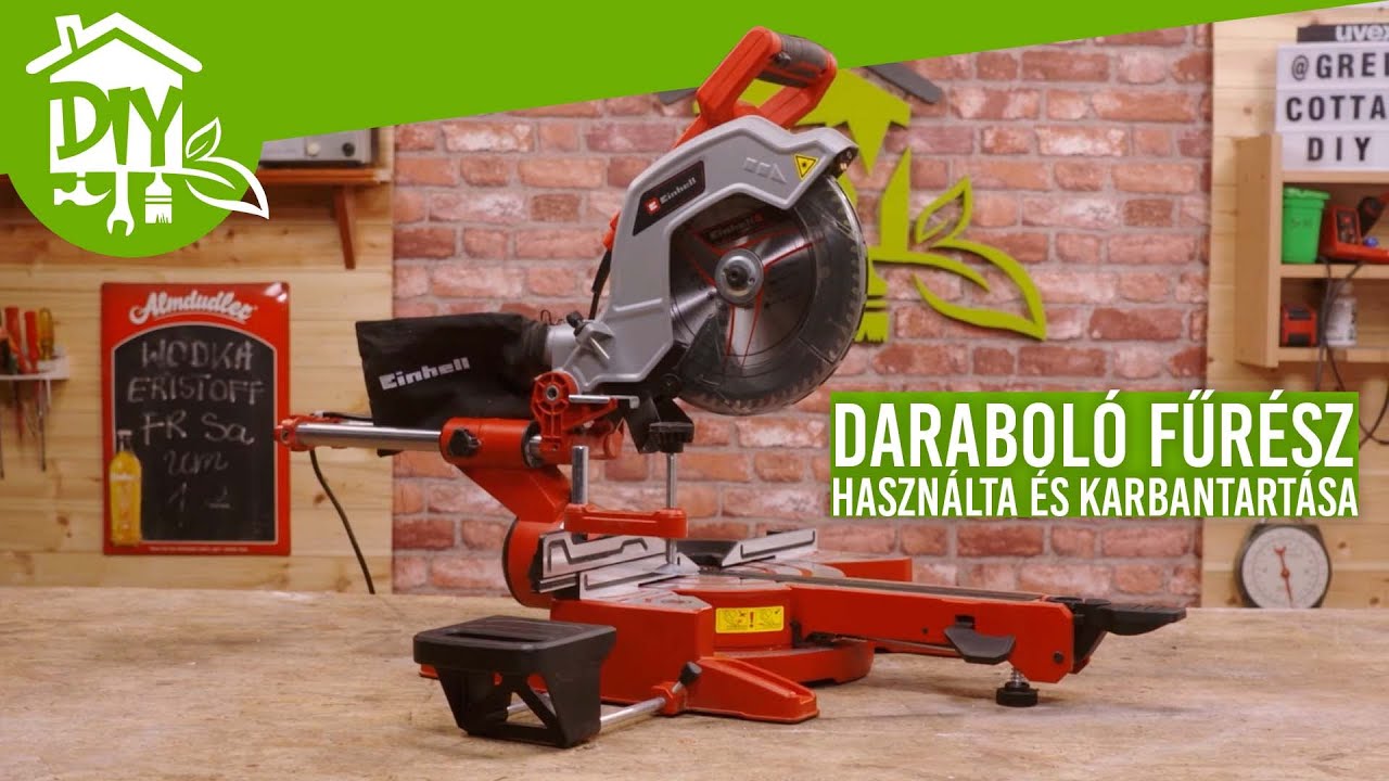 Darabol&oacute; fűr&eacute;sz haszn&aacute;lata &eacute;s karbantart&aacute;sa | Green Cottage DIY