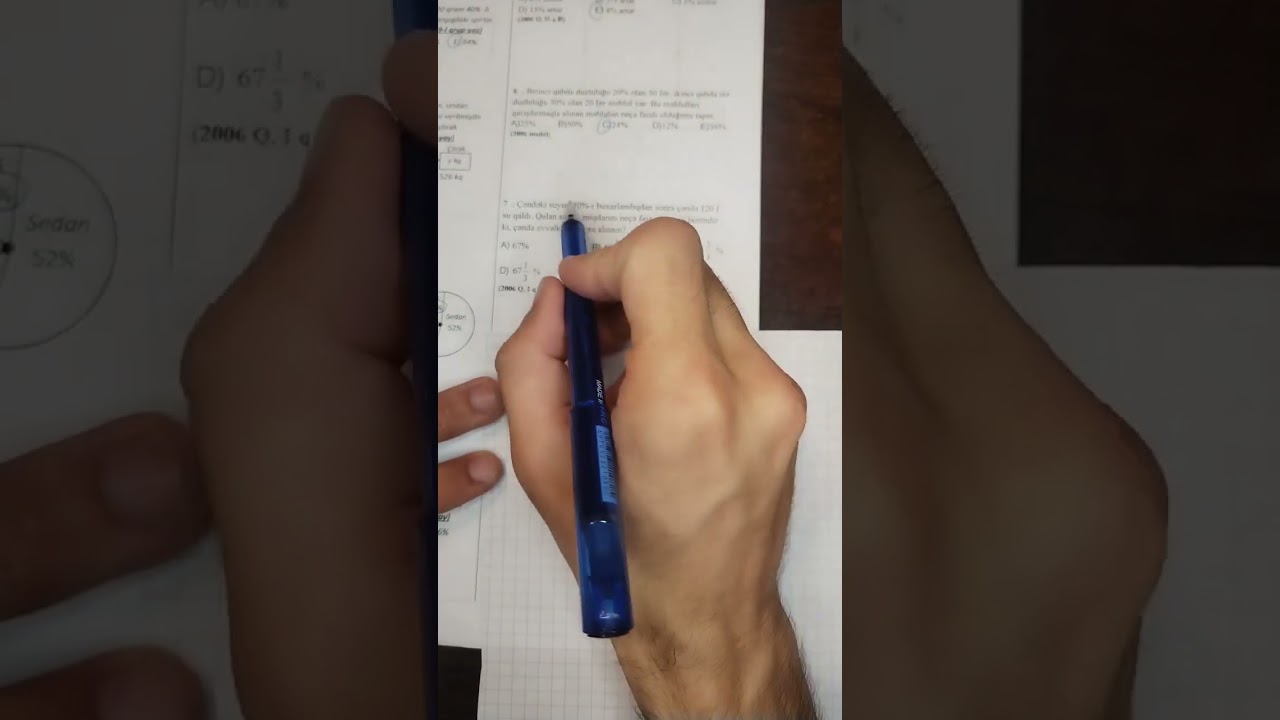 Faiz nisbət tənasüb mövzu sınağı( qəbul üçün)