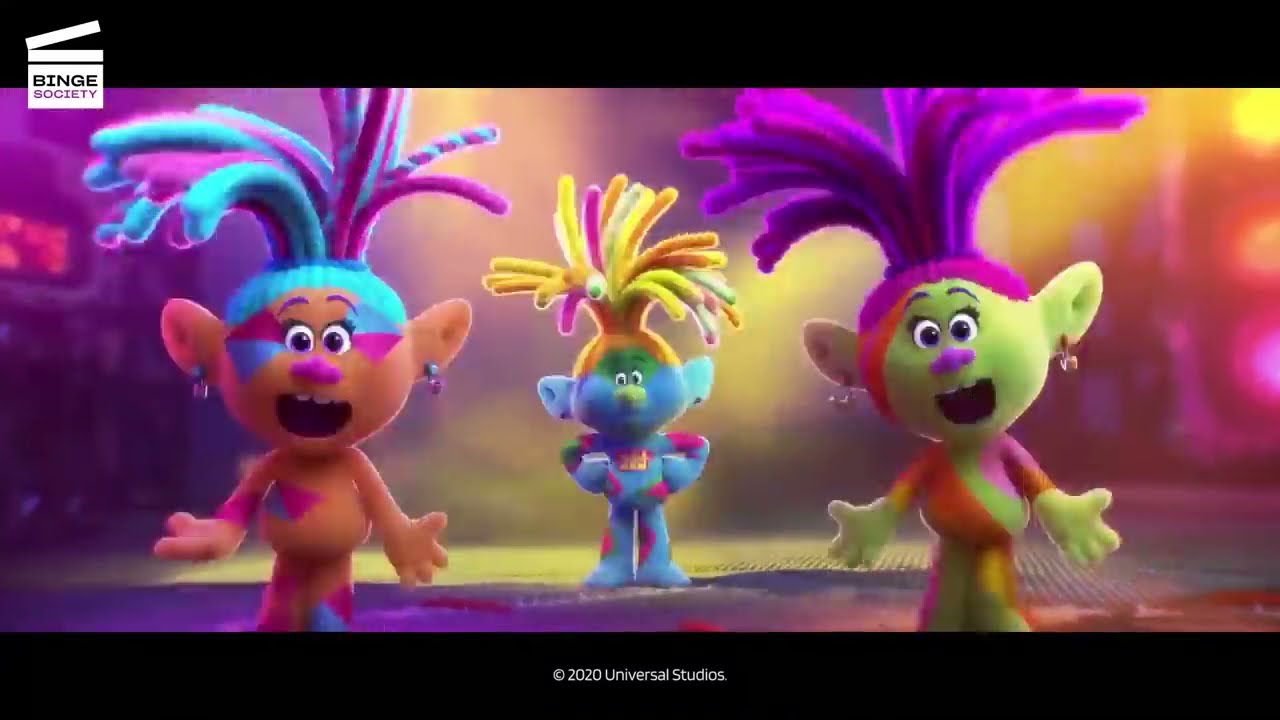 Trolls World Tour (2020) - The Trolls Get Their Colors Back Scene