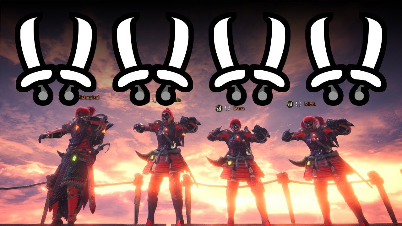 MHWorld | How strong are 4 Players with infinite Explosions? [4x100% Blast]