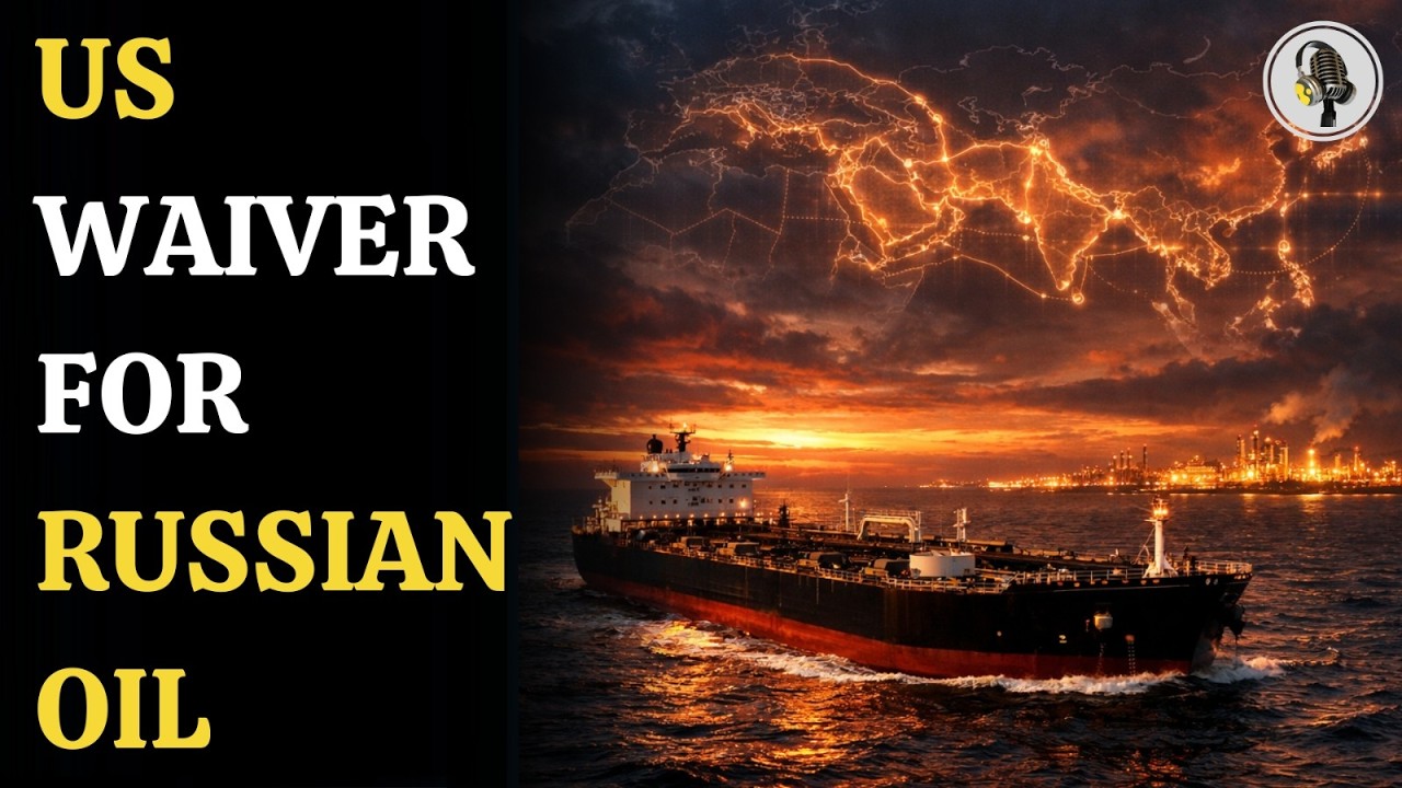 US Gives India 30-Day Russian Oil Waiver | WION Podcast