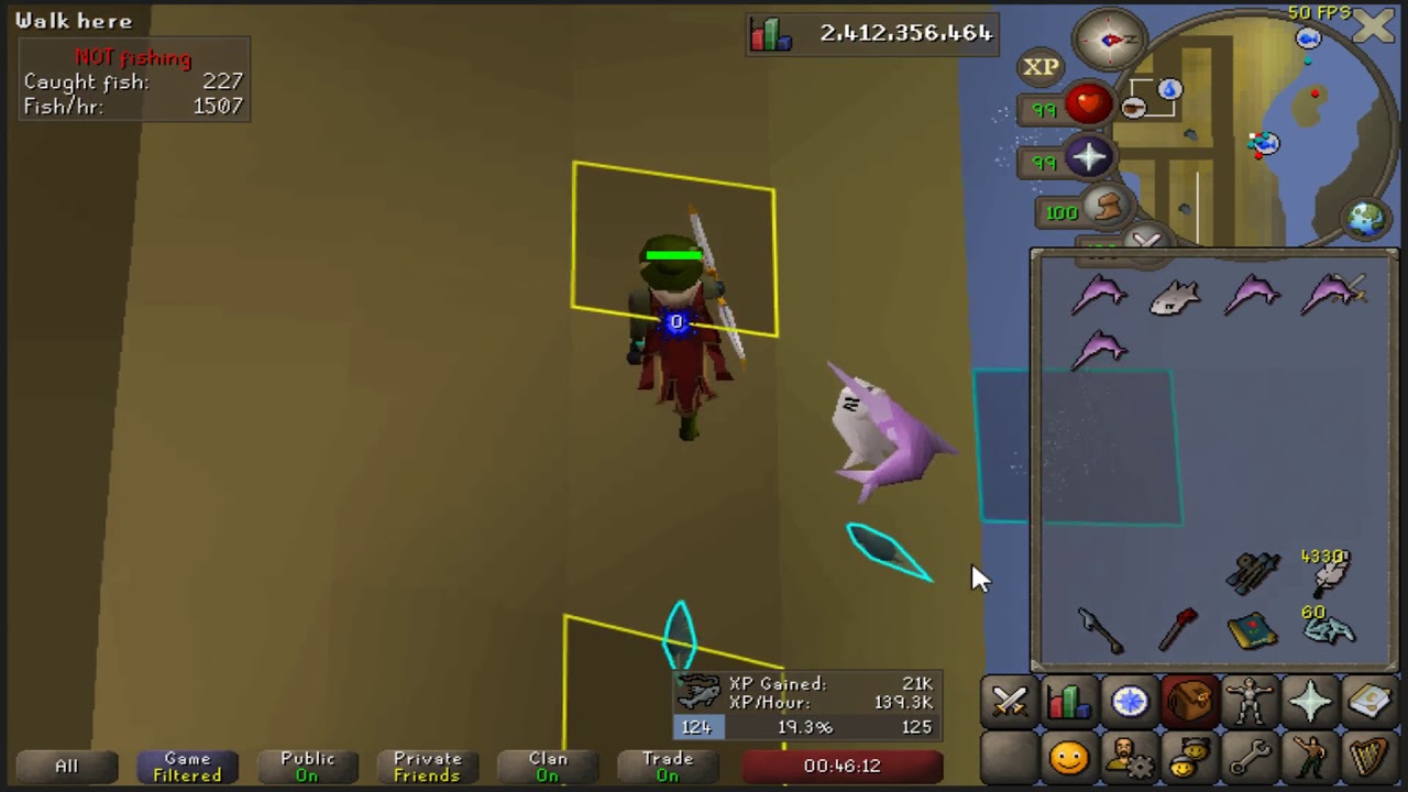 2t swords w/ crystal harpoon 140k hr