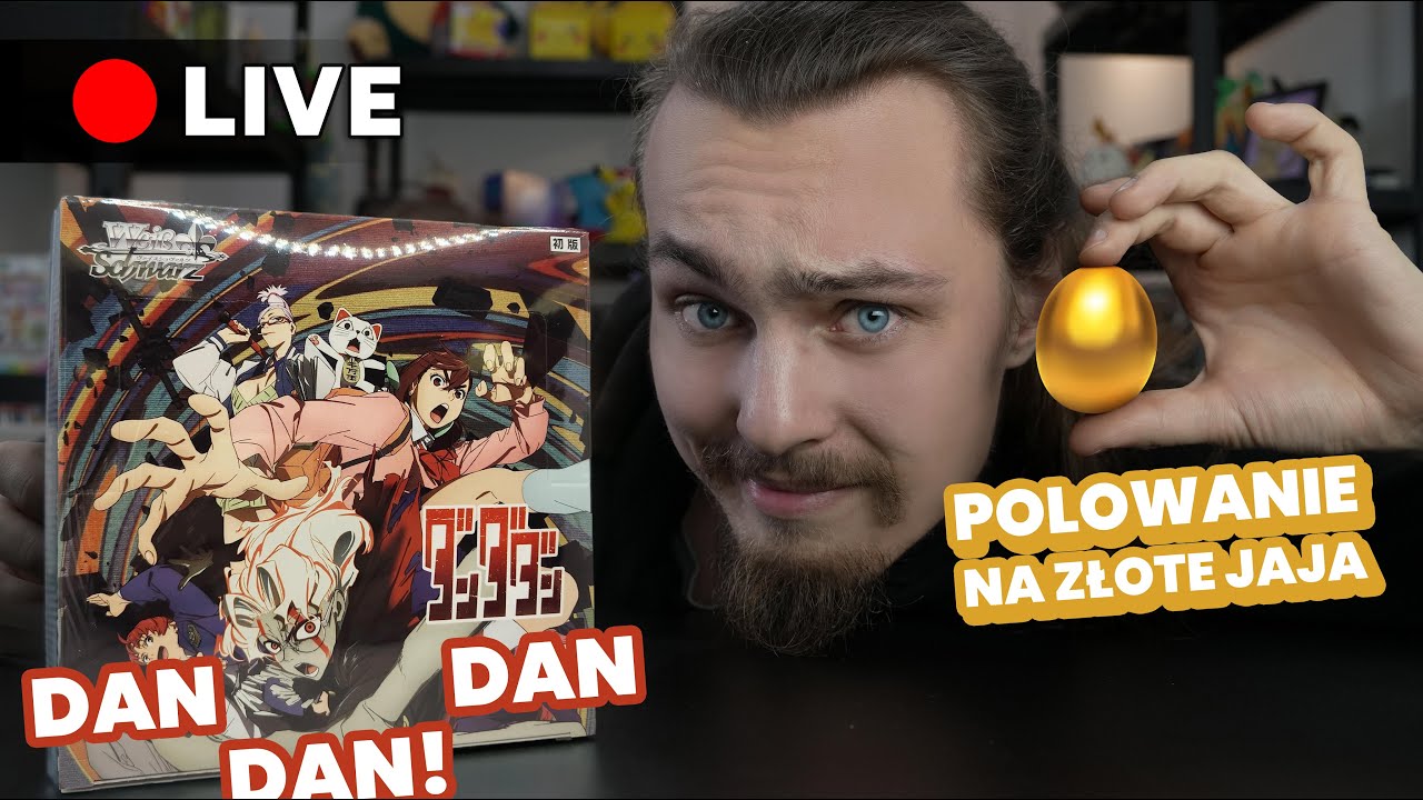 🔴 LIVE BREAK - POPRAWINY! - Weiss Schwarz DanDaDan - Journey Together - Koreańskie Boosterki