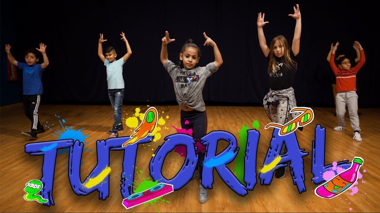 Nicky Jam & Steve Aoki - Jaleo (Dance Tutorial) | Easy Kids Choreography | MihranTV
