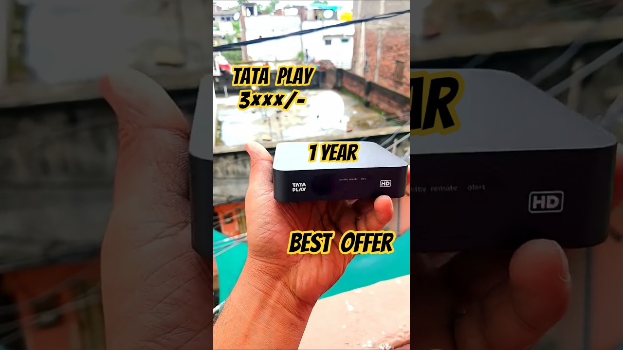 play new set top box  #tataplay #shorts #setbox