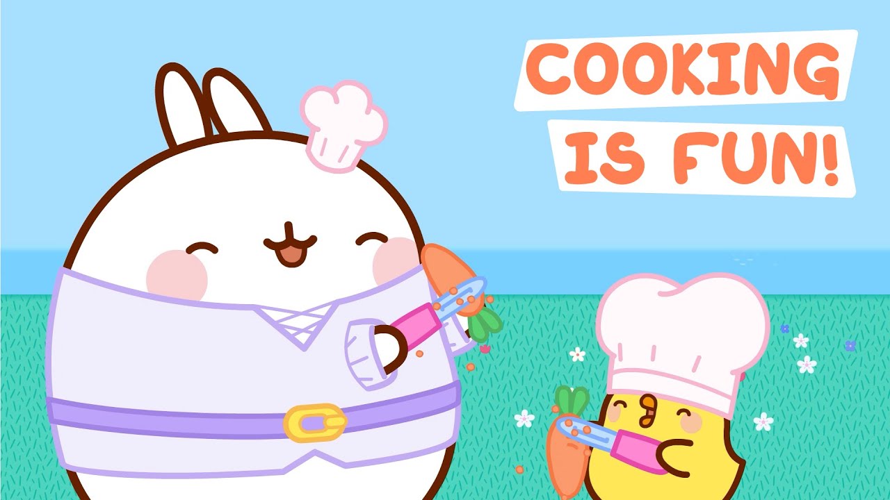 HOW TO COOK AND HAVE FUN | Cooking with Molang & Piu Piu Compilation #2
