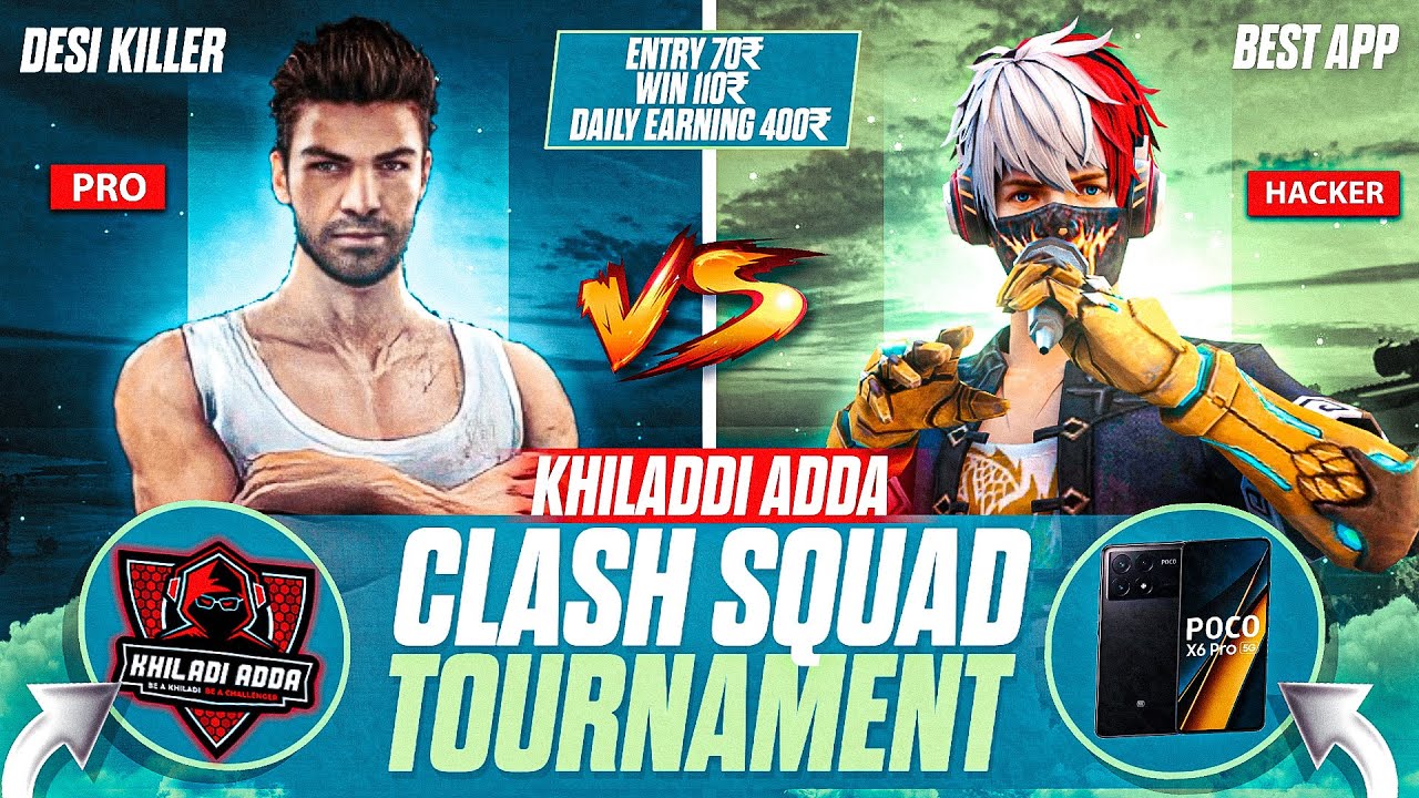1 vs 1 ☠️ Clash Squad Khiladi Adda Gameplay 👊 Entry Fees 70₹ Winning 110₹😱 #1vs1 #khiladiaddaapp