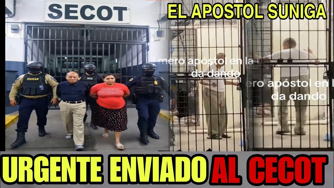 ACTUALIZACIÓN sobre Santiago Zúñiga CAPTURADO EN El Salvador , ENVIADO AL CECOT ?