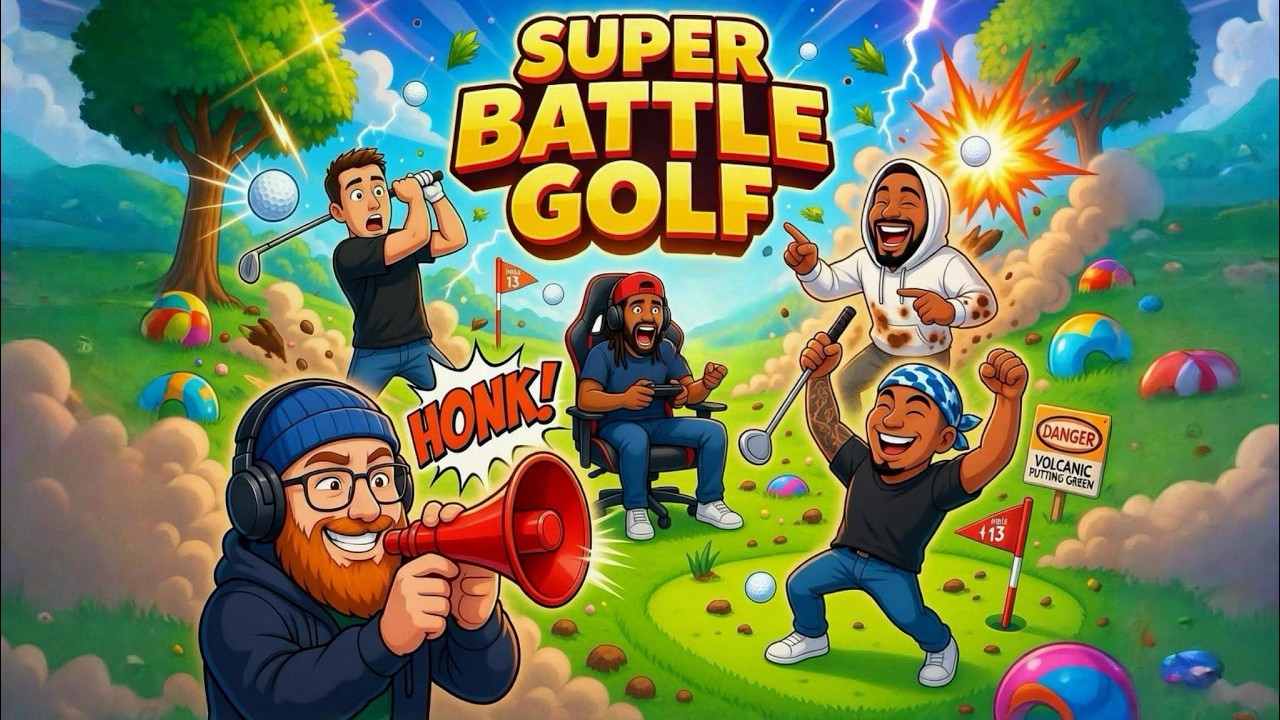 4 Friends Play Super Battle Golf… And Immediately Regret Every Single Swing | Accidental Allies
