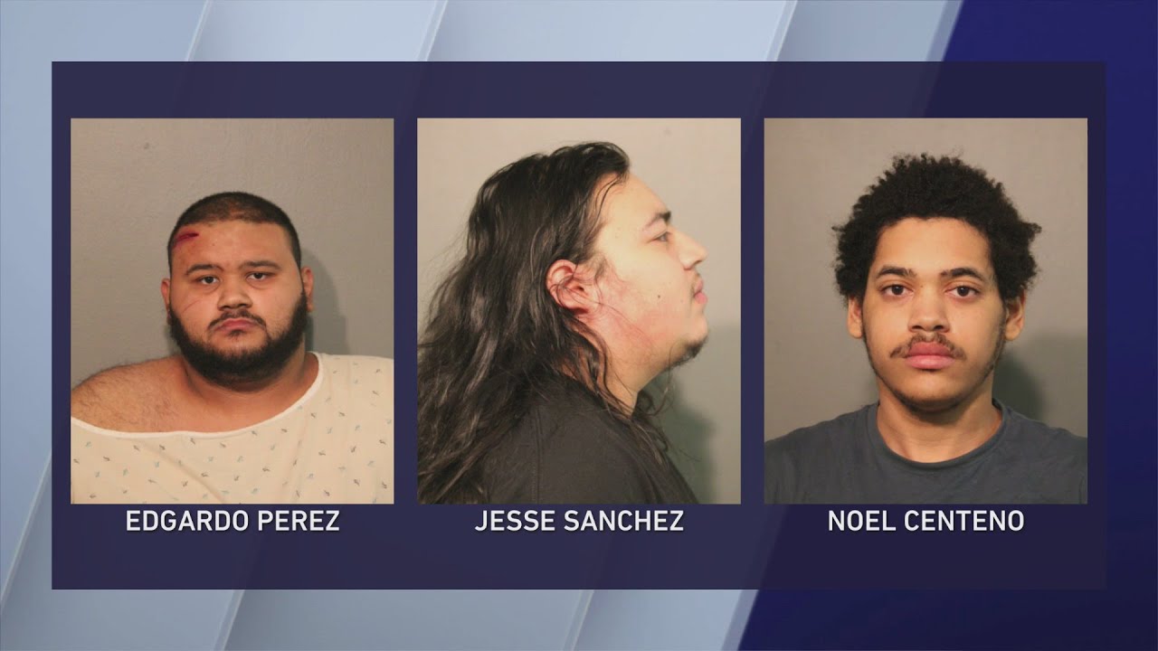 Shootout between CPD, suspected carjackers in Loop caught on video; 3 suspects charged