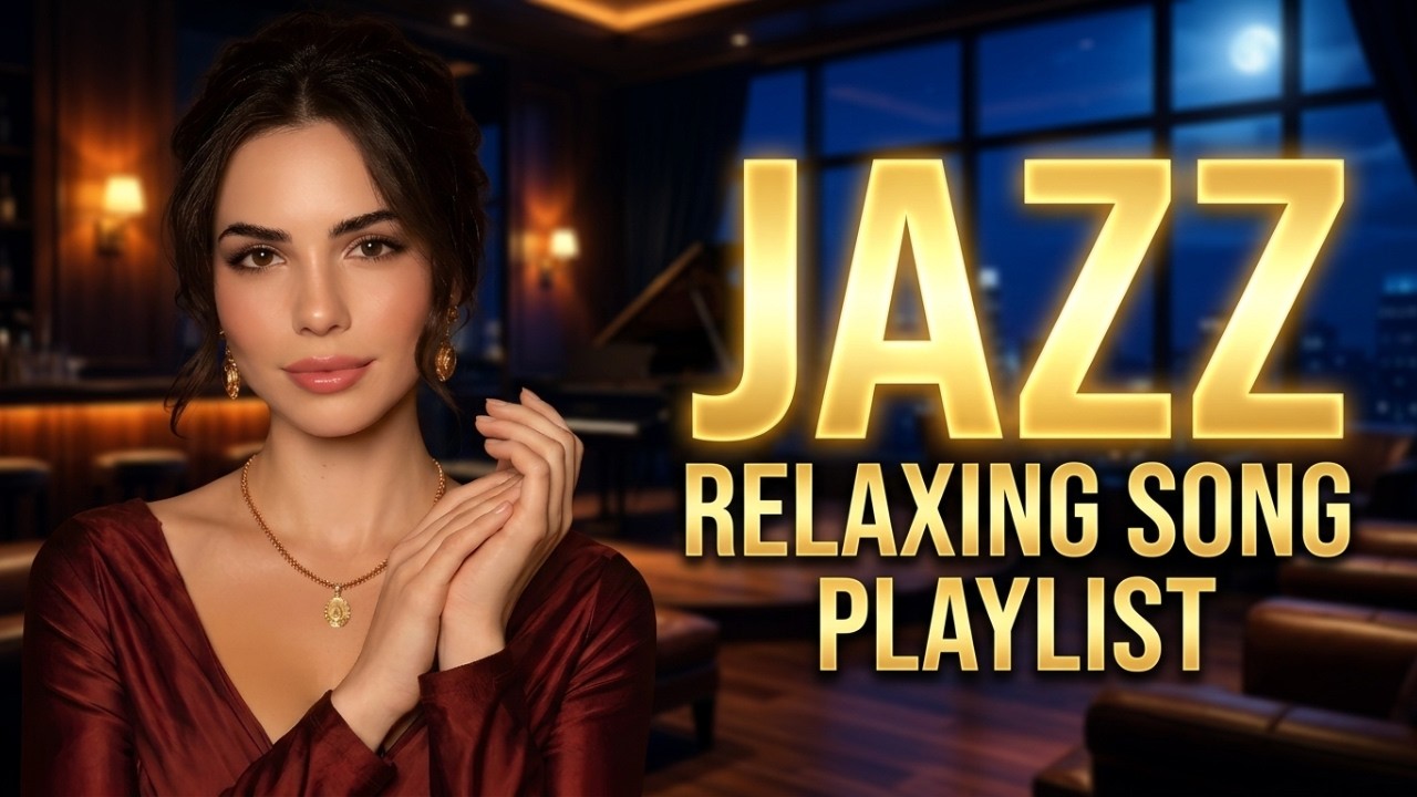 Smooth Jazz Chill Out Lounge | Soulful Female Vocals & Gentle Love Lyrics to Ease Stress