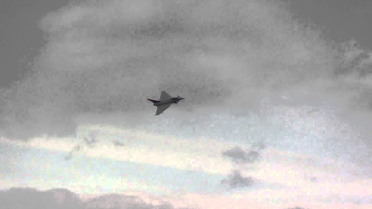 RAF Typhoon at Welshpool Airshow 2015